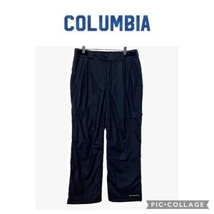 Columbia Convert insulated ski snow women black pants size M
